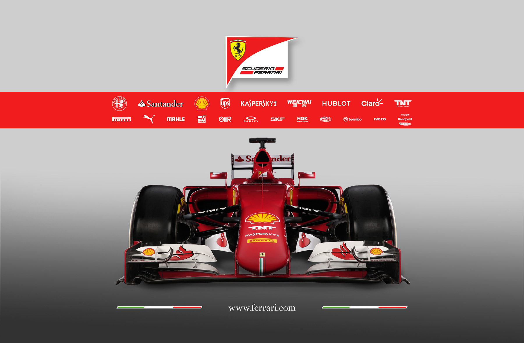 Scuderia Ferrar SF15-T - face avant