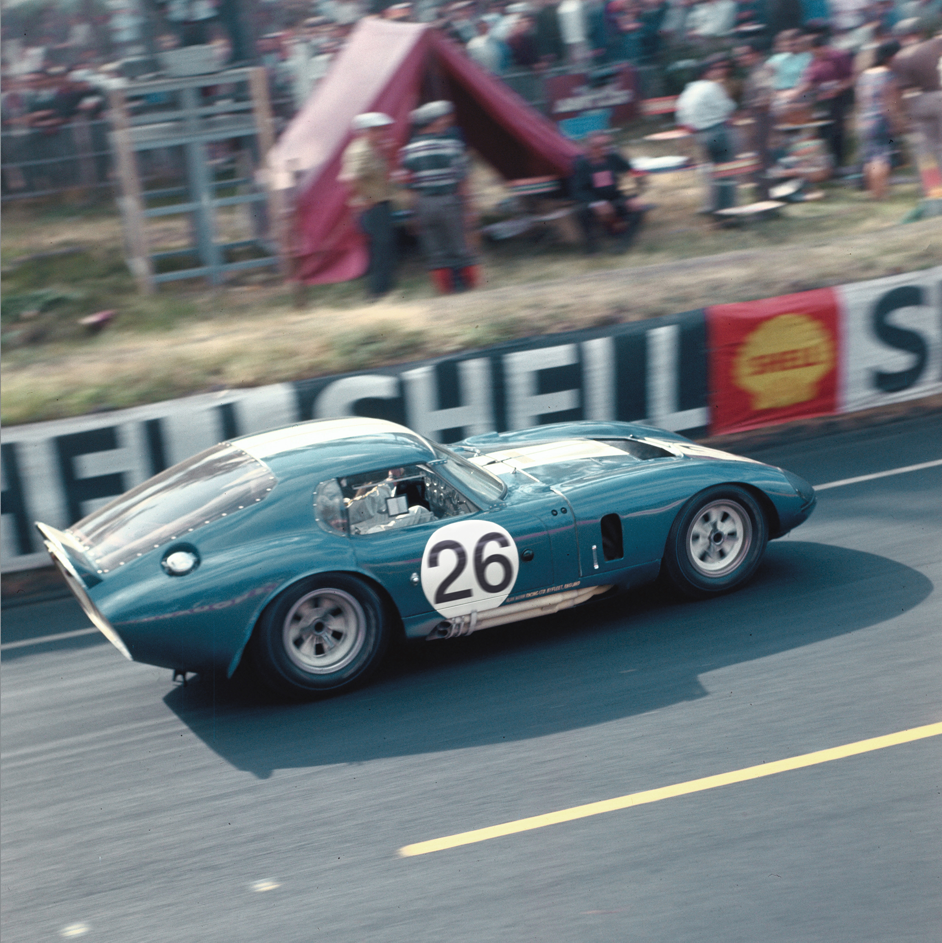 1965 Shelby Cobra Daytona coupe at Le Mans