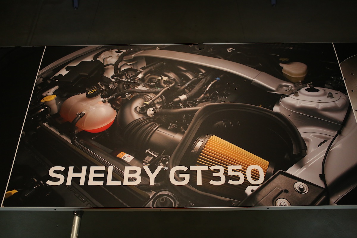 Ford - 5.2-liter V8 in the 2016 GT 350 Mustang