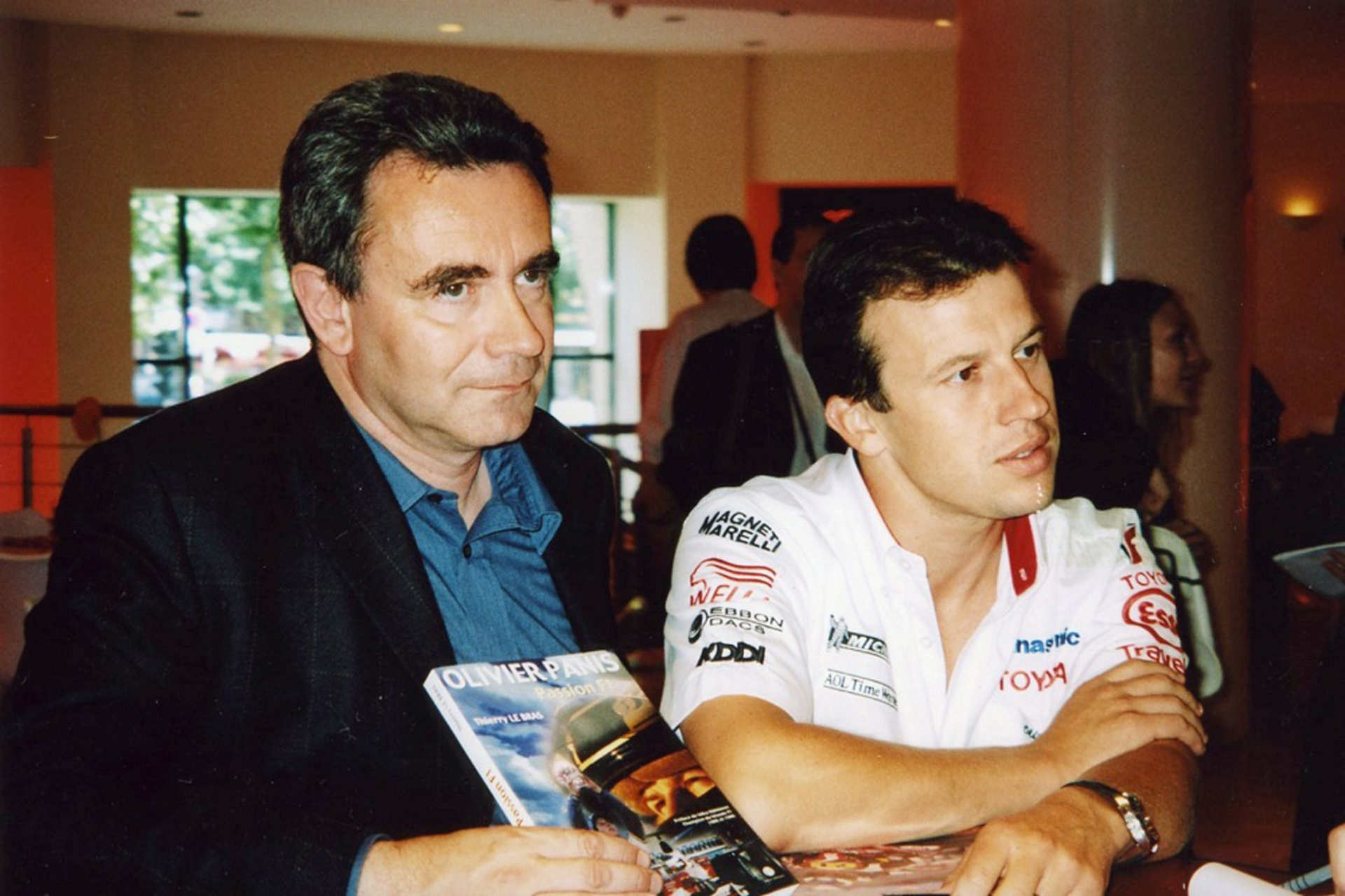 THIERRY LE BRAS avec OLIVIER PANIS en 2003