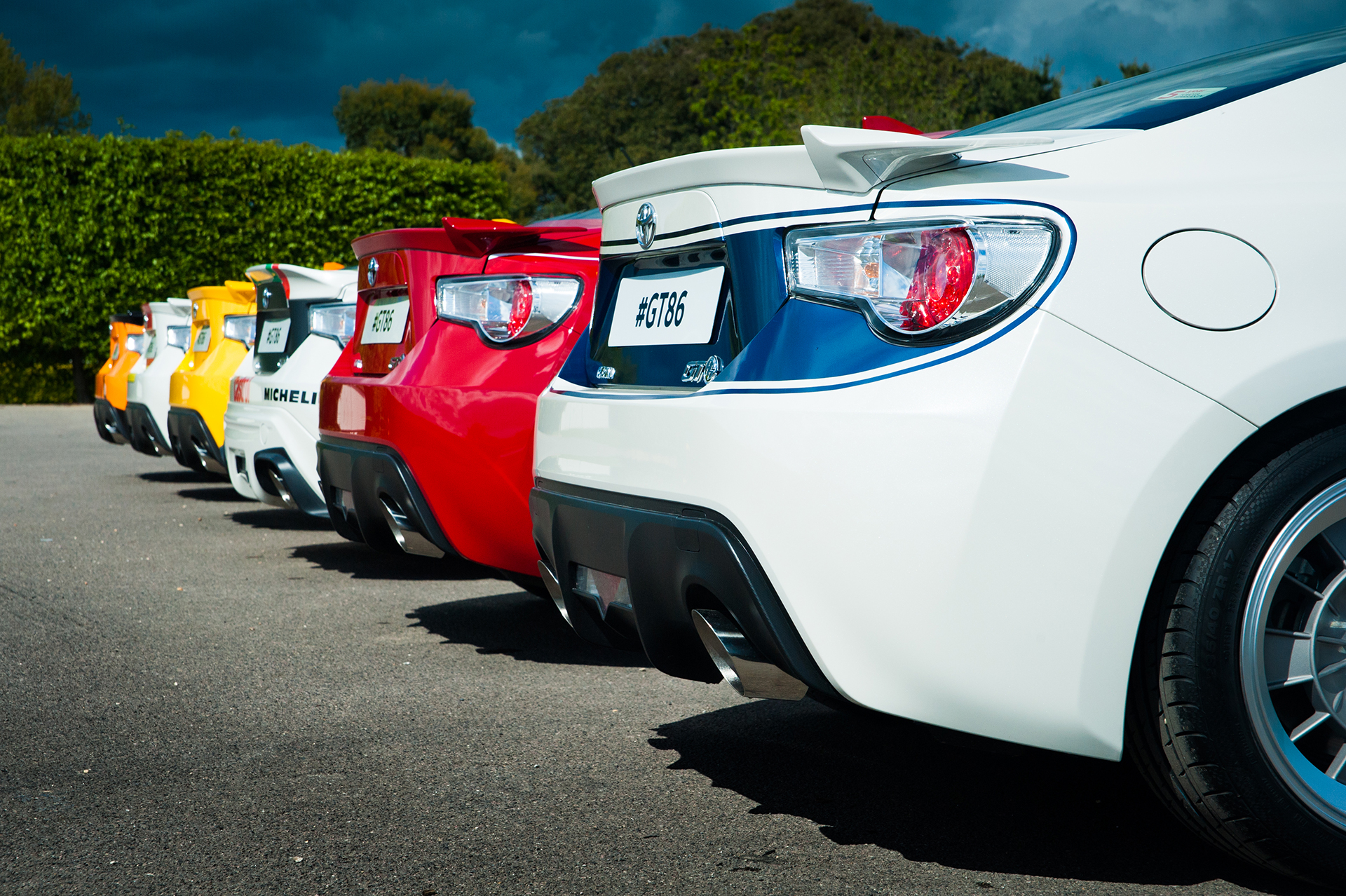 Toyota GT86 - classic livery - FoS 2015 - arrière / rear