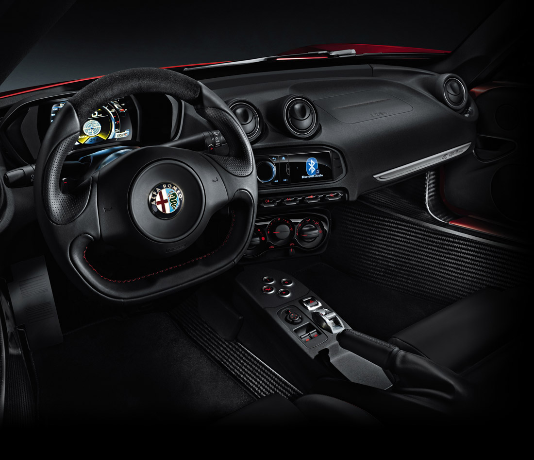 Intérieur Alfa Romeo 4C