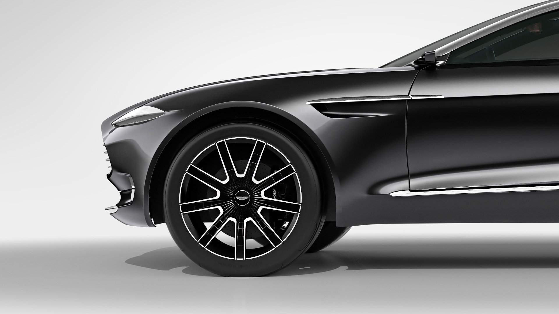 Aston Martin DBX Concept - roue/moteur