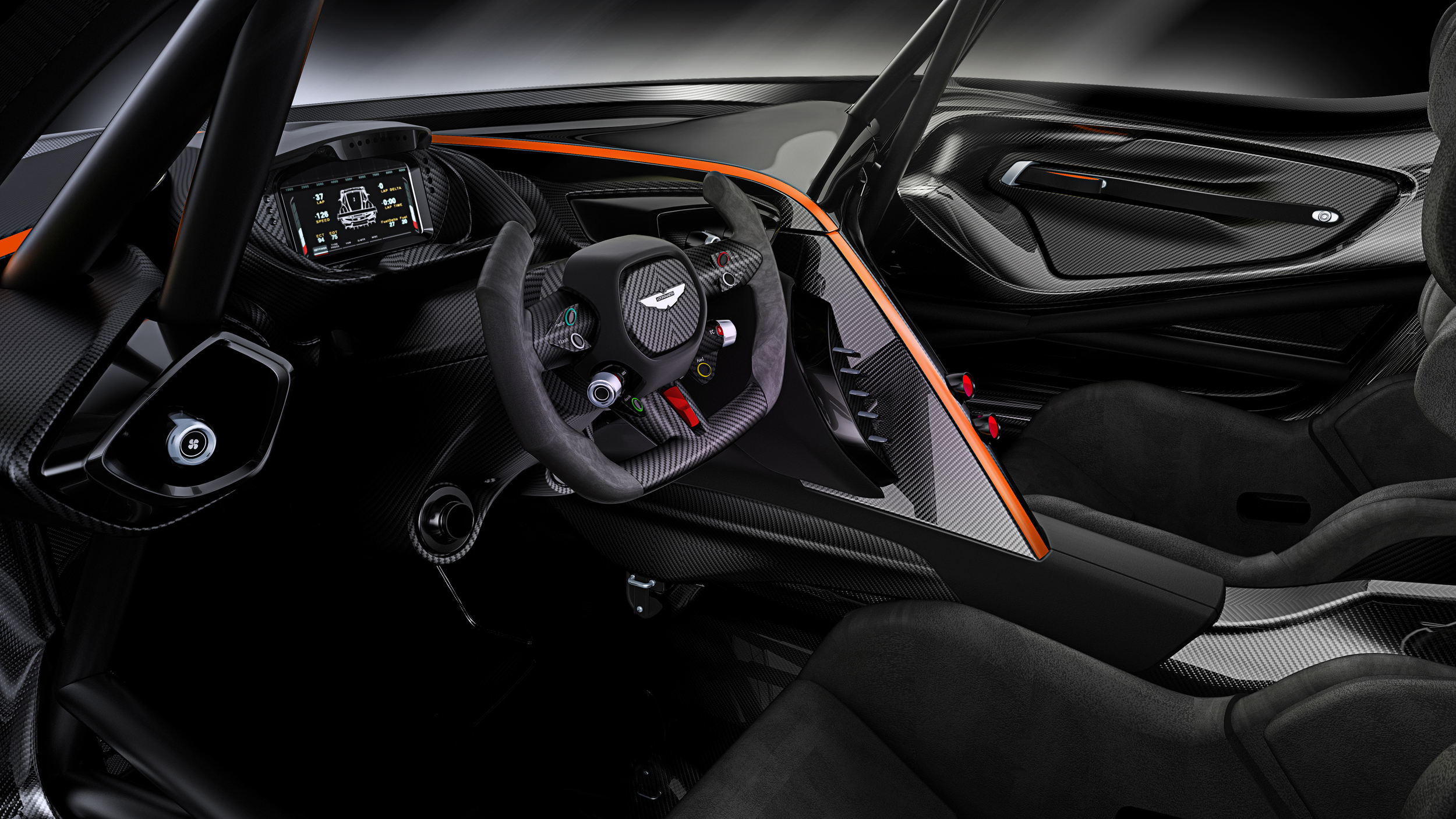 Aston Martin Vulcan - intérieur