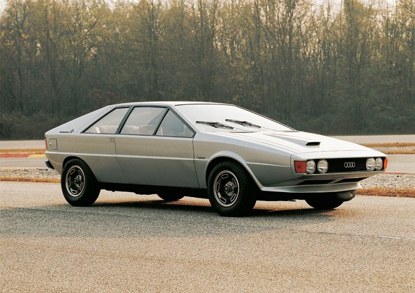 Asso di picche, l'ancêtre Audi Giugiaro du concept Nanuk Quattro