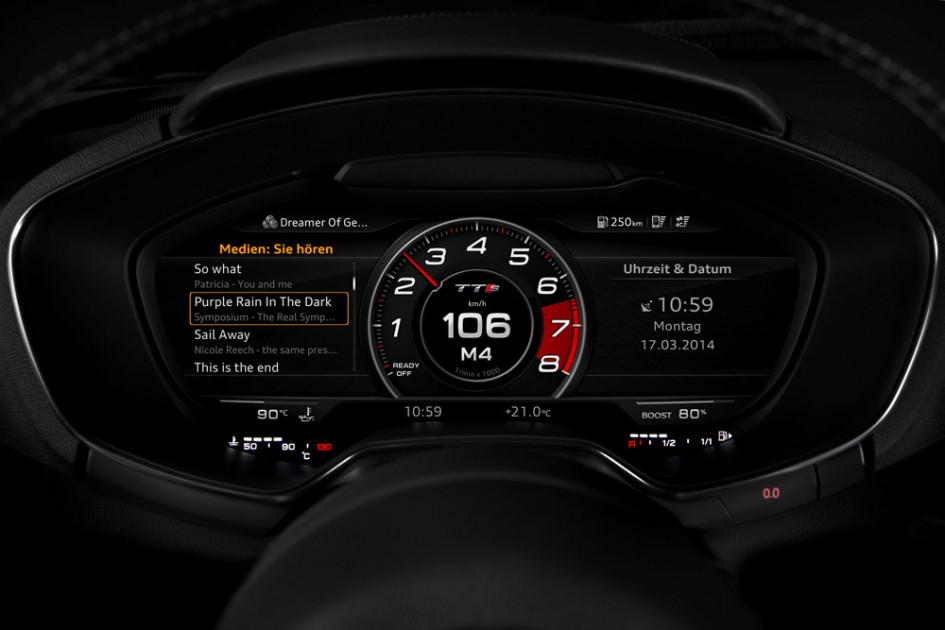 Tableau de Bord - Audi TTS