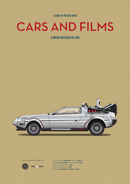 Cars and films - Retour vers le Futur