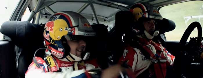 Citroën WRC Sébastien Loeb et Daniel Elena