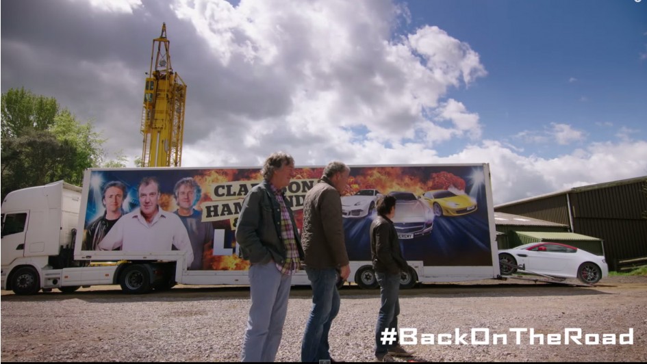 Clarkson, Hammond and May #BackOnTheRoad