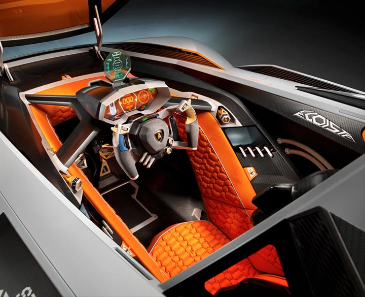 Cockpit Egoista Lamborghini