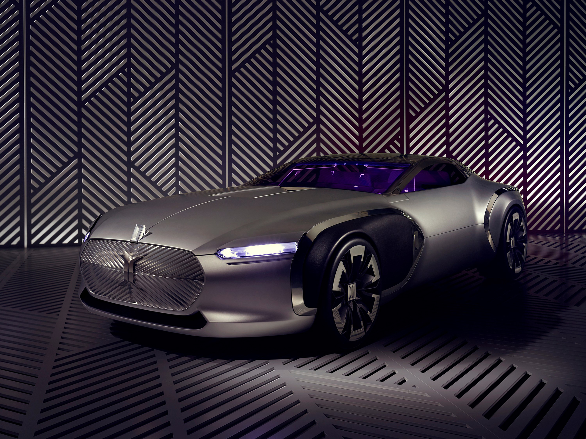 Coupé Corbusier Concept - 2015 - profil avant / front side-face - Design Groupe Renault