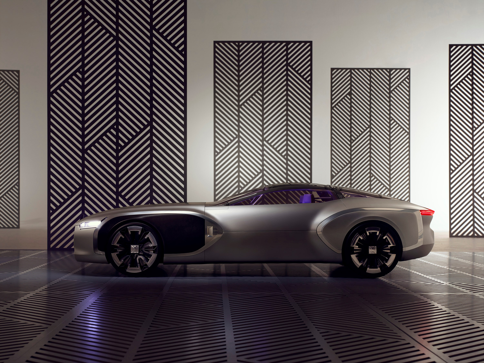 Coupé Corbusier Concept - 2015 - profil / side-face - Design Groupe Renault