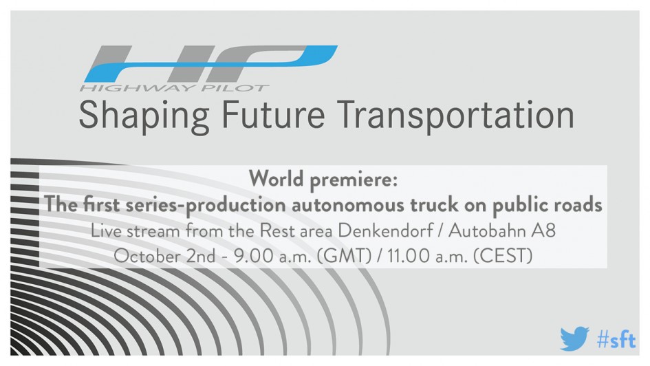 Daimler Trucks Daimler Trucks World premiere - teaserWorld premiere