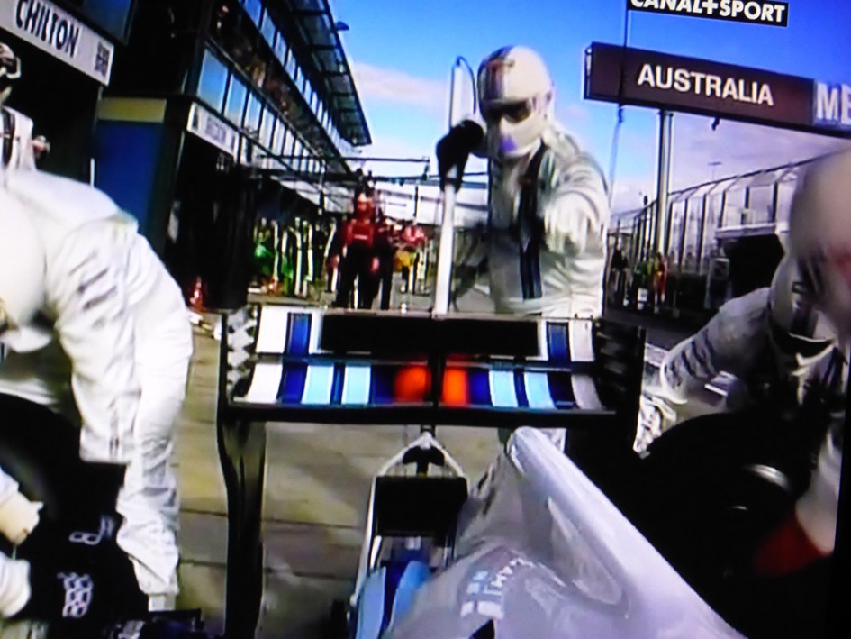 Pit Stop - Williams - F1 OnBoard