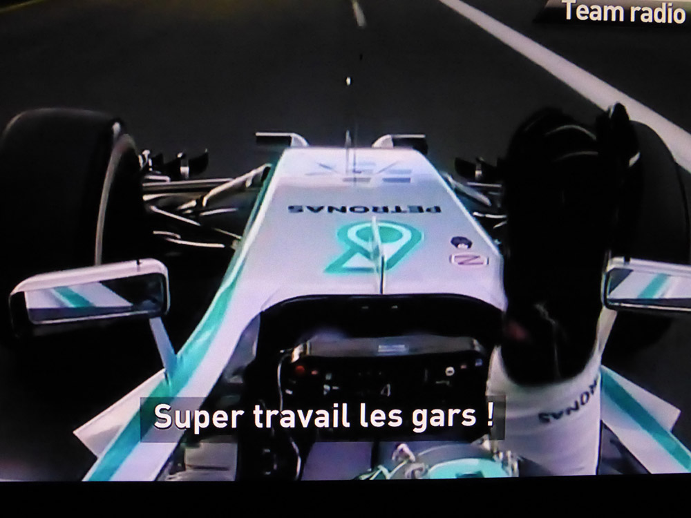 Victoire de Rosberg et Mercedes - Onboard F1