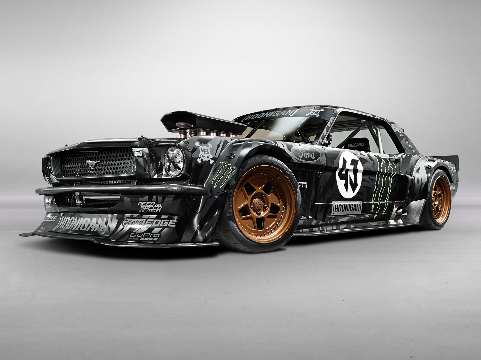 1965 Ford Mustang Hoonicorn RTR - 2015 - profil avant / front side-face