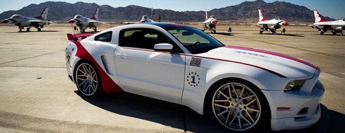 Mustang GT édition US Air Force Thunderbirds