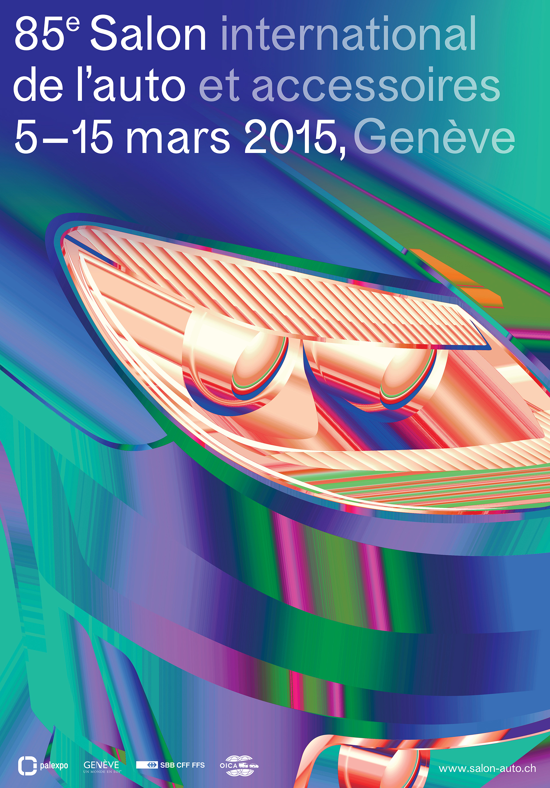 Geneva International Motor Show - Affiche 2015