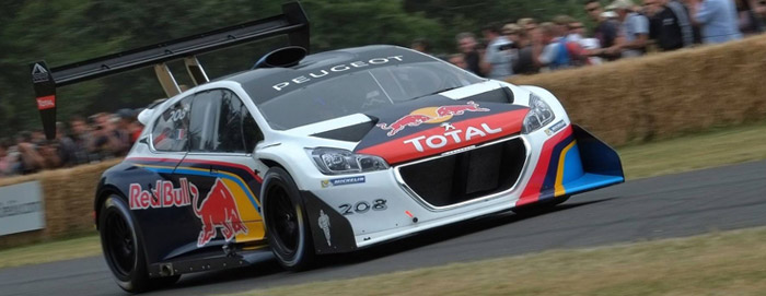 Sebastien Loeb - Peugeot T16 - Goodwood 2014