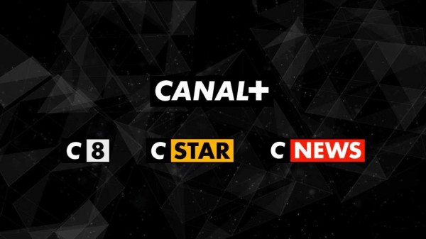 Groupe Canal+ logotypes 2016 - CANAL8 - CANALSTAR - CANALNEWS