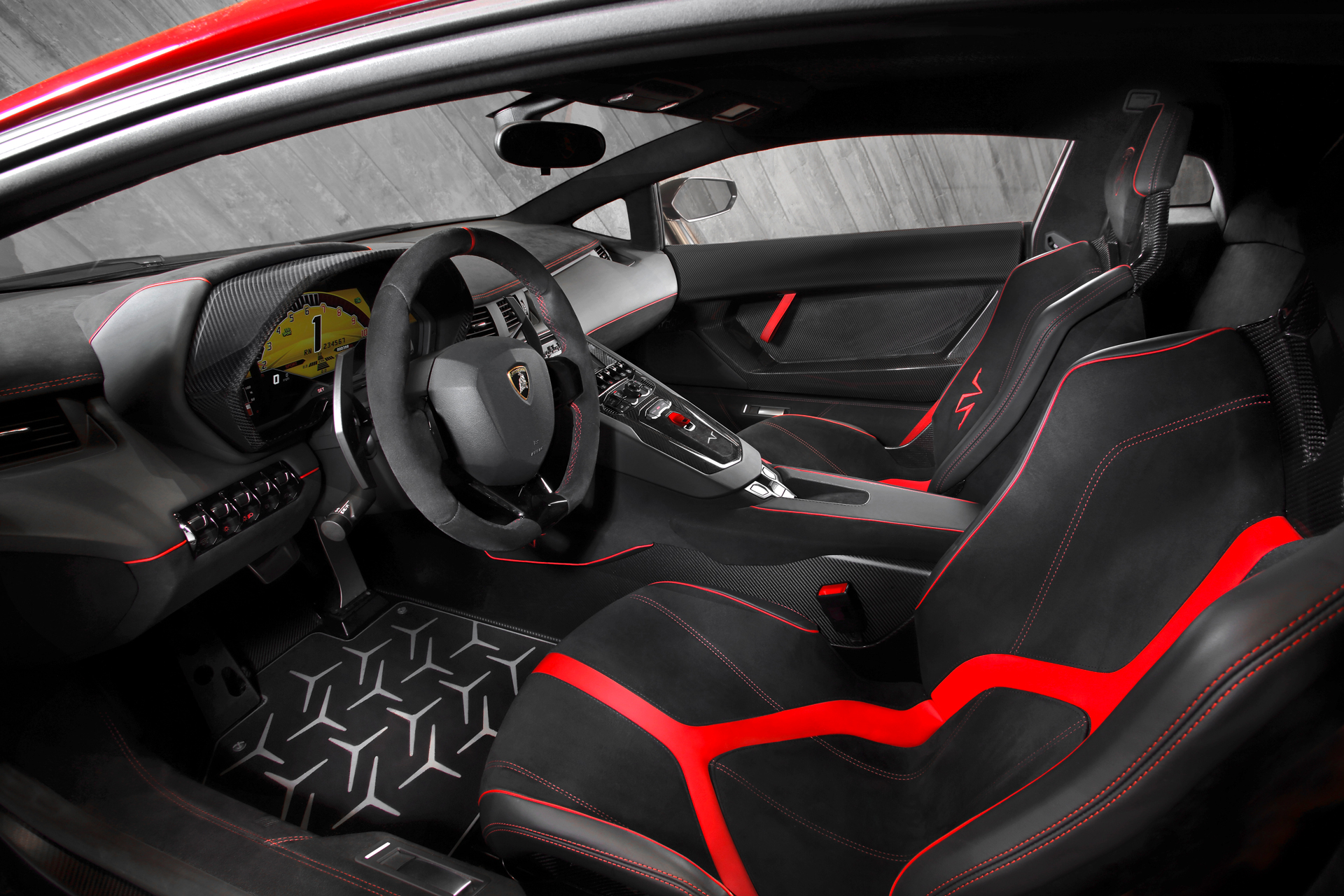 Lamborghini LP750-4 Superveloce - intérieur