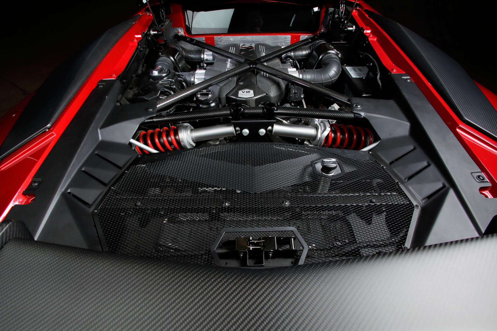Lamborghini LP750-4 Superveloce - moteur V12