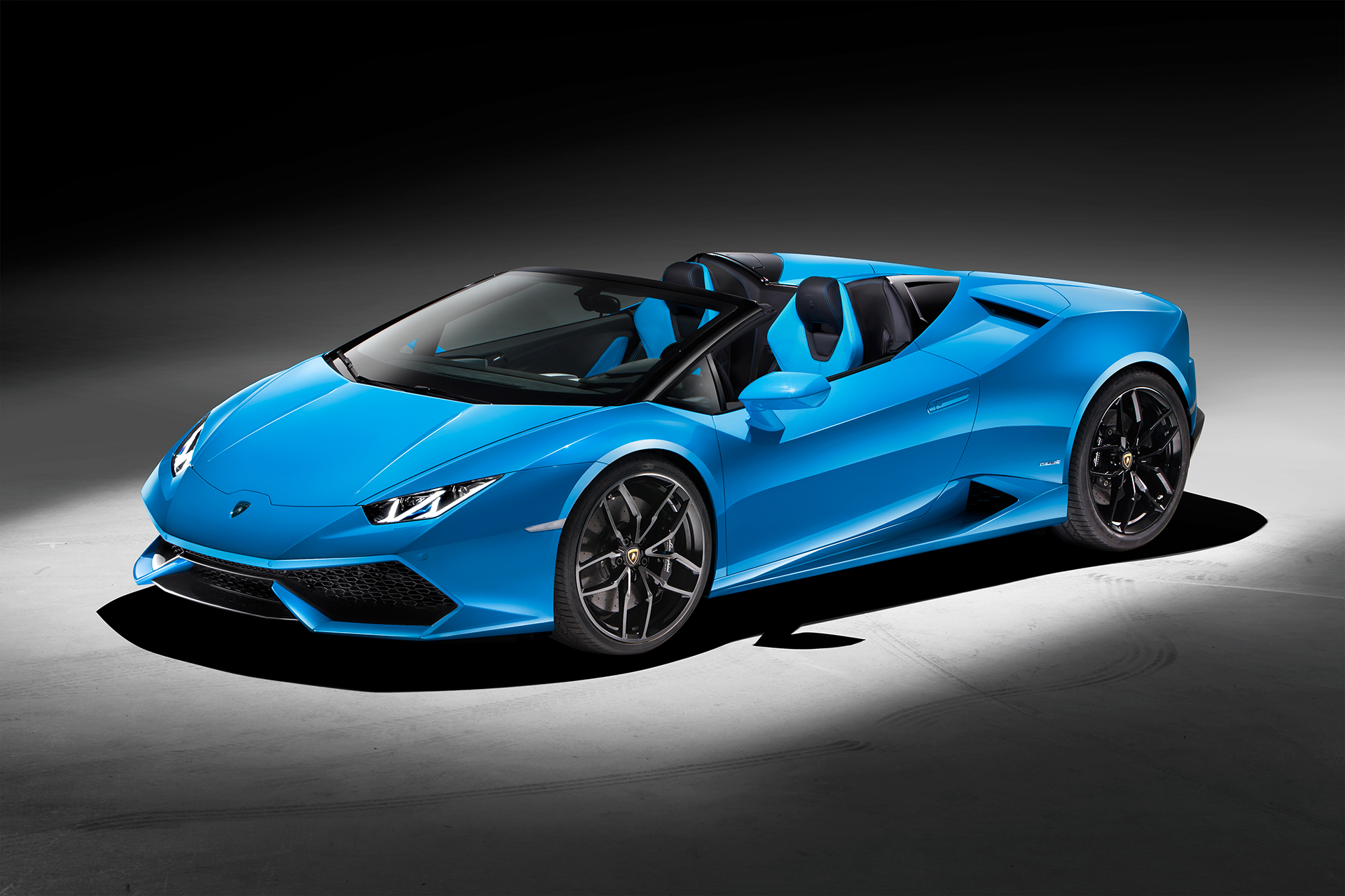 Lamborghini Huracán LP 610-4 Spyder - profil avant / front side-face