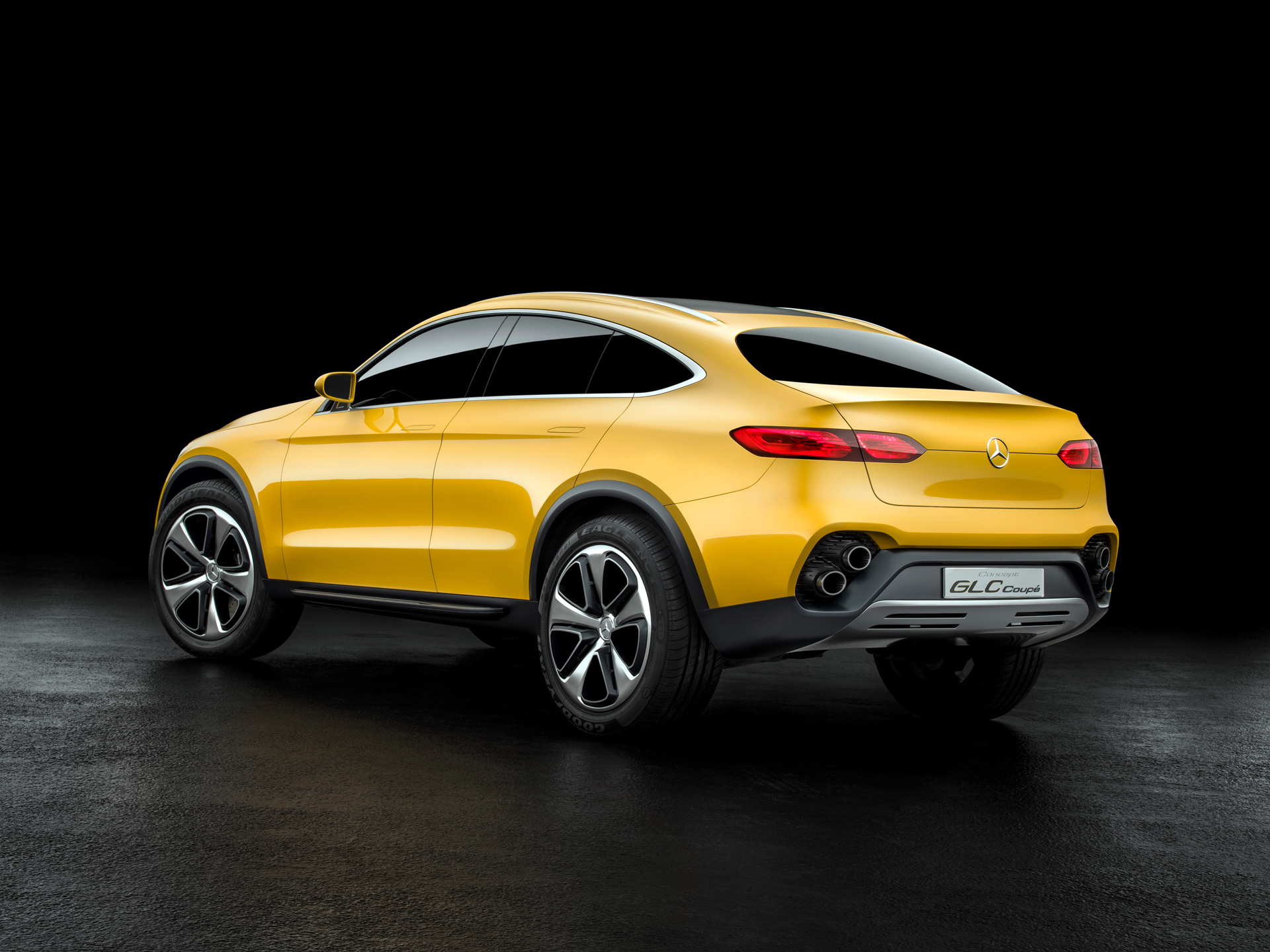 Mercedes-Benz Concept GLC Coupe - arrière / rear