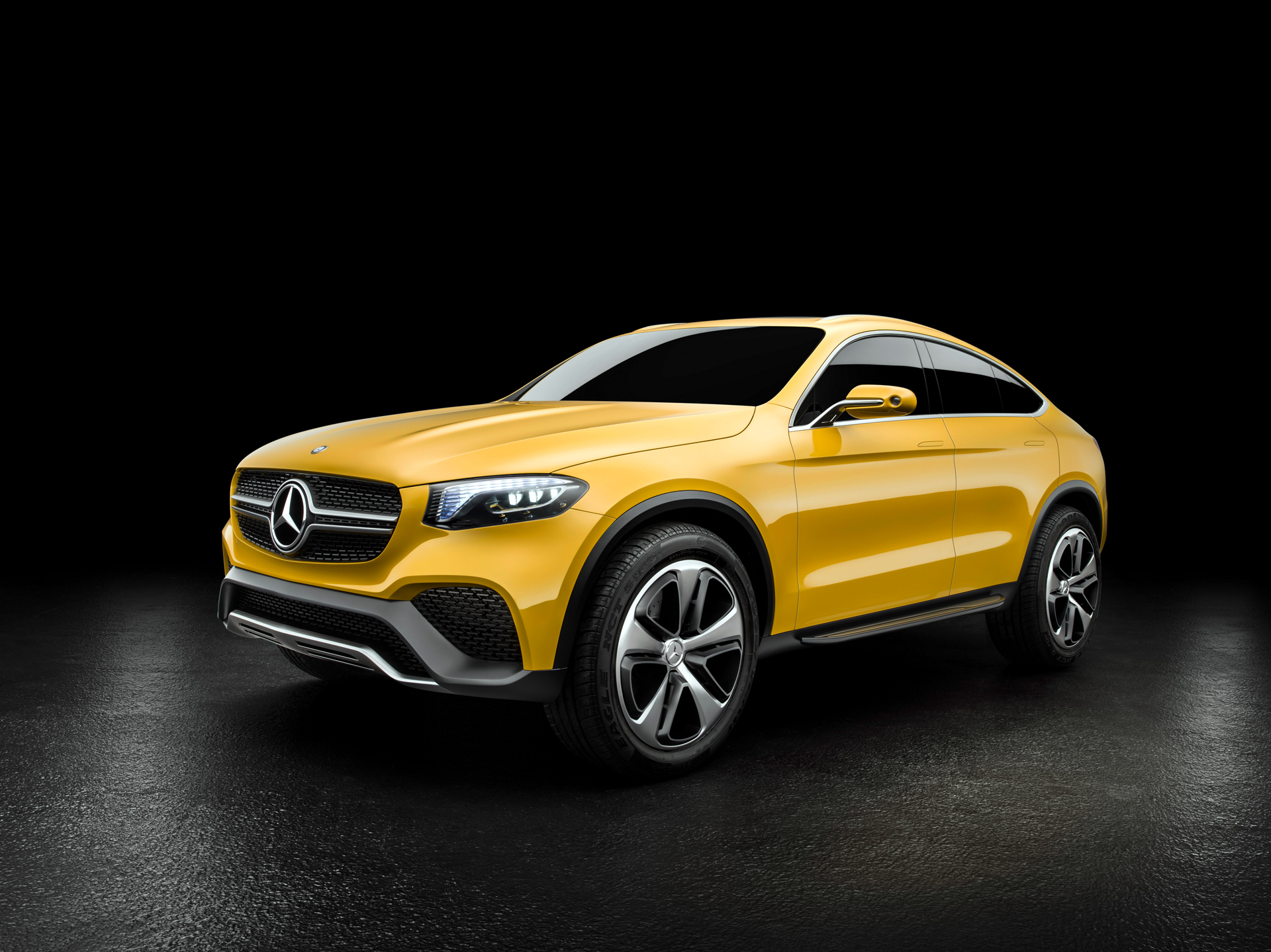 Mercedes-Benz Concept GLC Coupe - avant / front