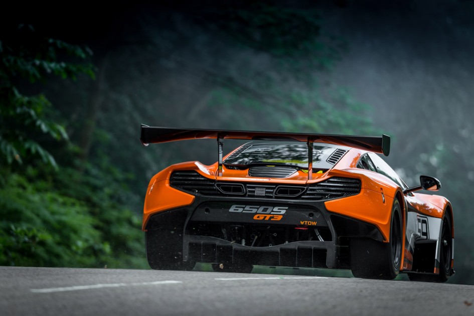 McLaren 650S GT3 - arrière