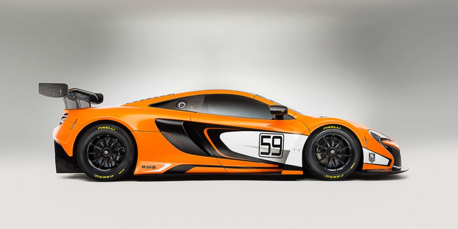 McLaren 650S GT3 - profil