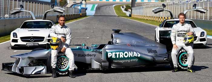 Mercedes AMG F1 W04