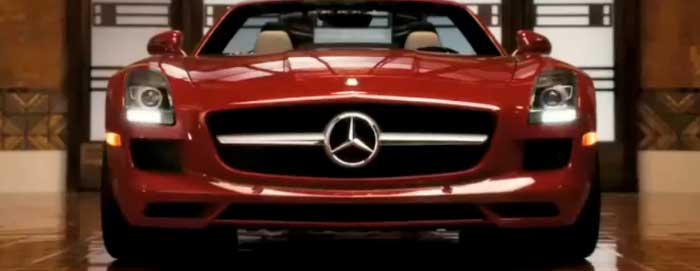 Mercedes-Benz SLS Noël