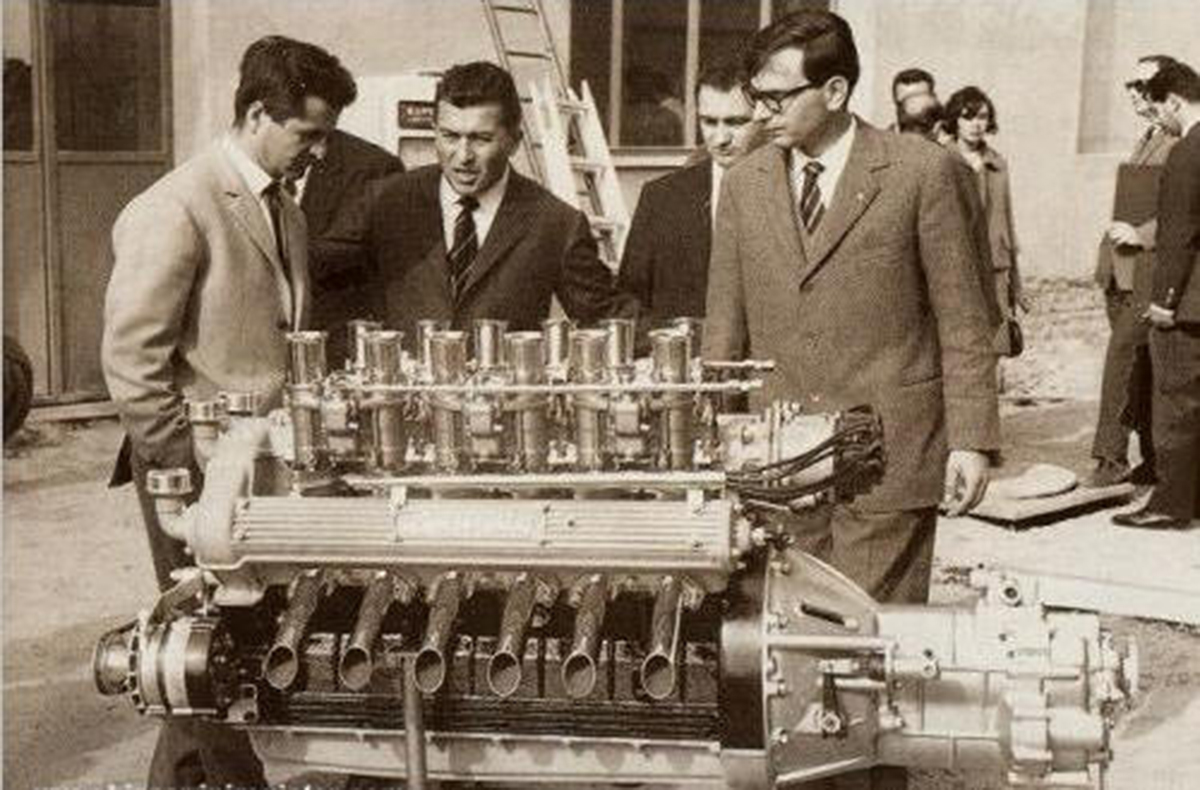 V12 - Giotto Bizzarini - Ferruccio Lamborghini - Gianpaolo Dallara