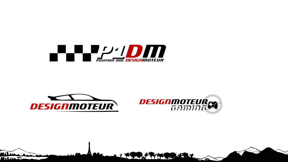 Logotype P1 DM, Logotype DESIGNMOTEUR, Logotype DESIGNMOTEUR Gaming