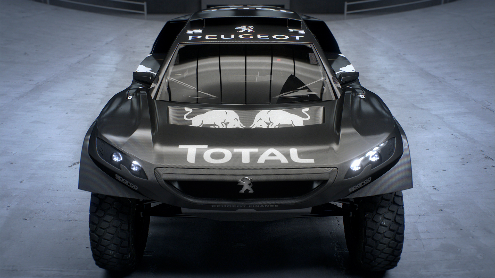 Peugeot 2008 DKR16 - front / avant