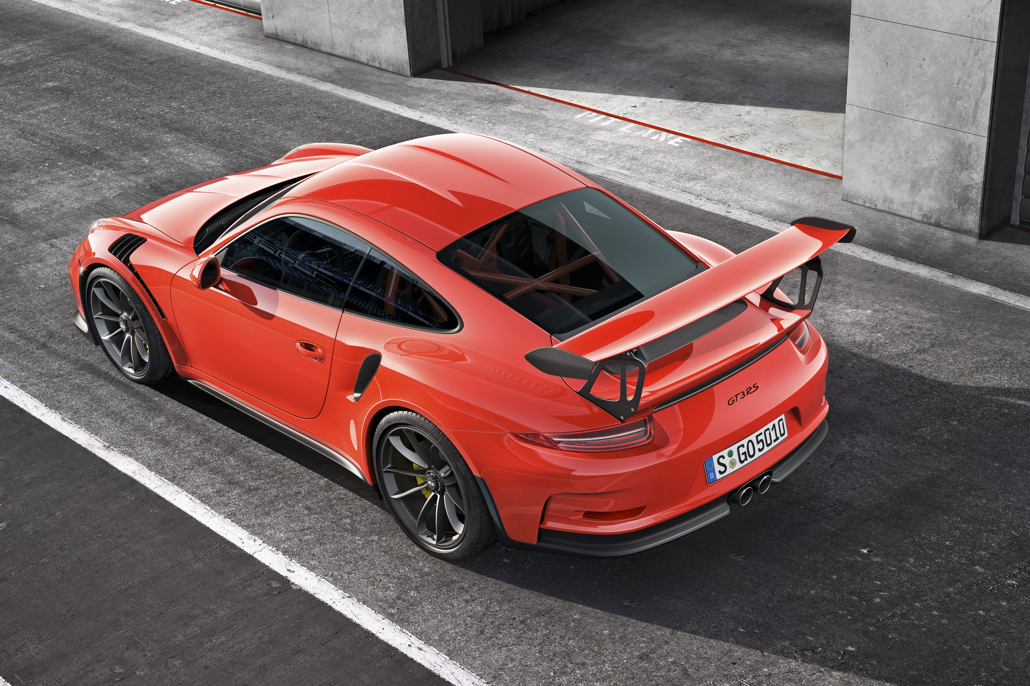 Porsche 911 GT3 RS - toit