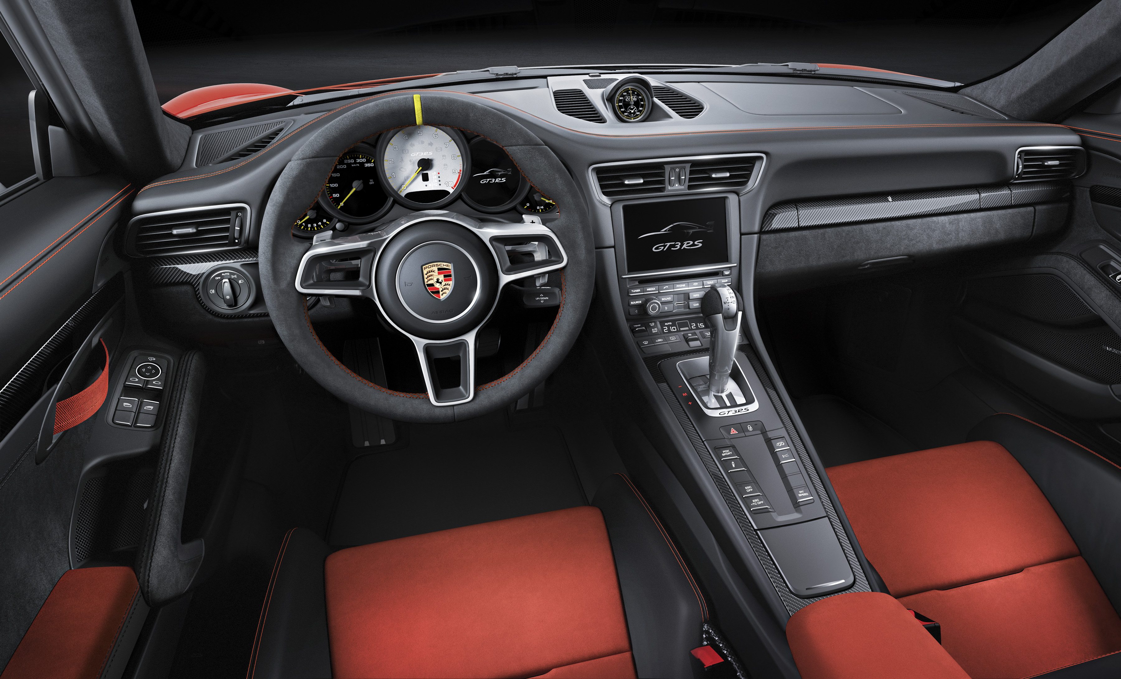 Porsche 911 GT3 RS - intérieur volant