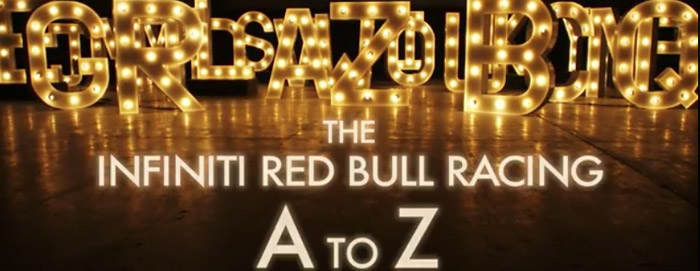 Red Bull F1 video A to Z
