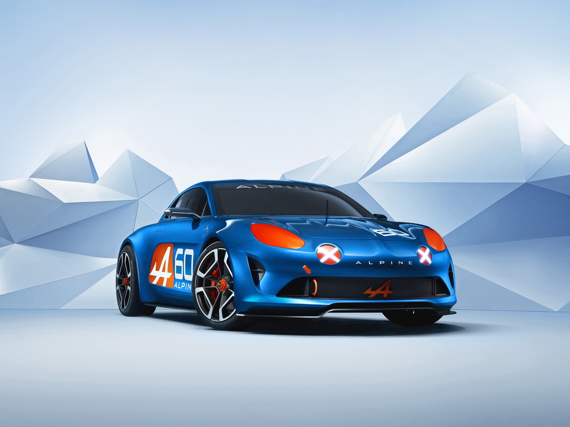 Renault Alpine Celebration Concept - 2015 - profil avant / front