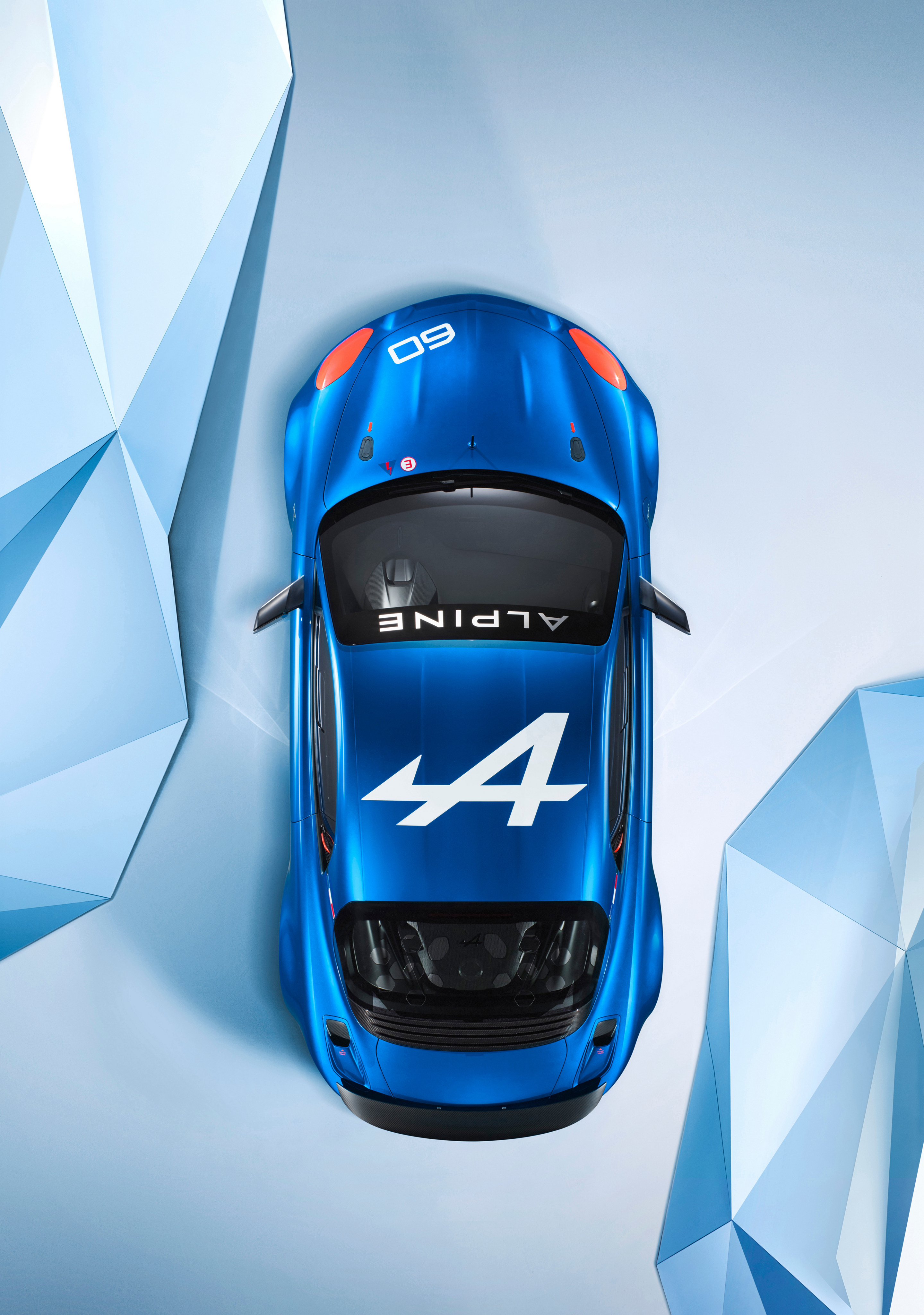 Renault Alpine Celebration Concept - 2015 - toit / overhead