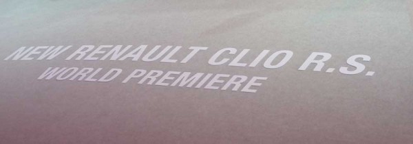 Stand Renault Clio RS Paris 2012