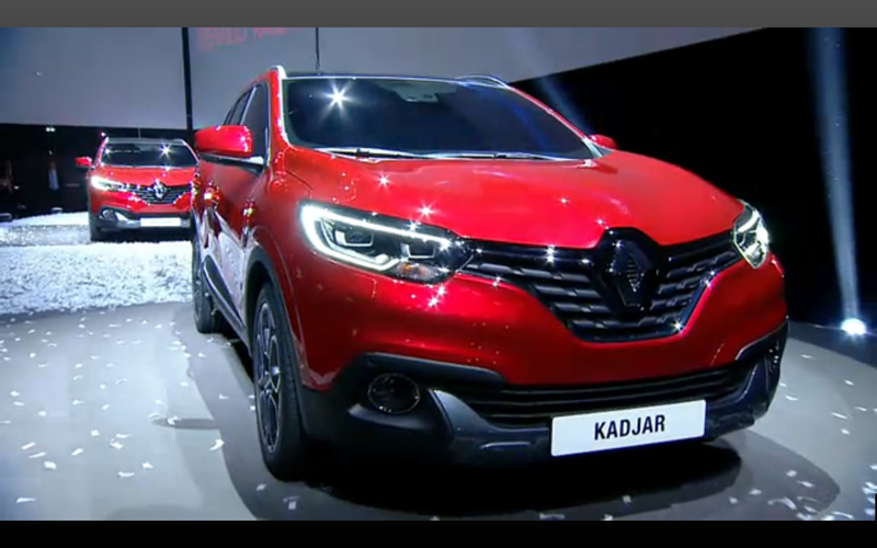 Renault Kadjar - reveal live