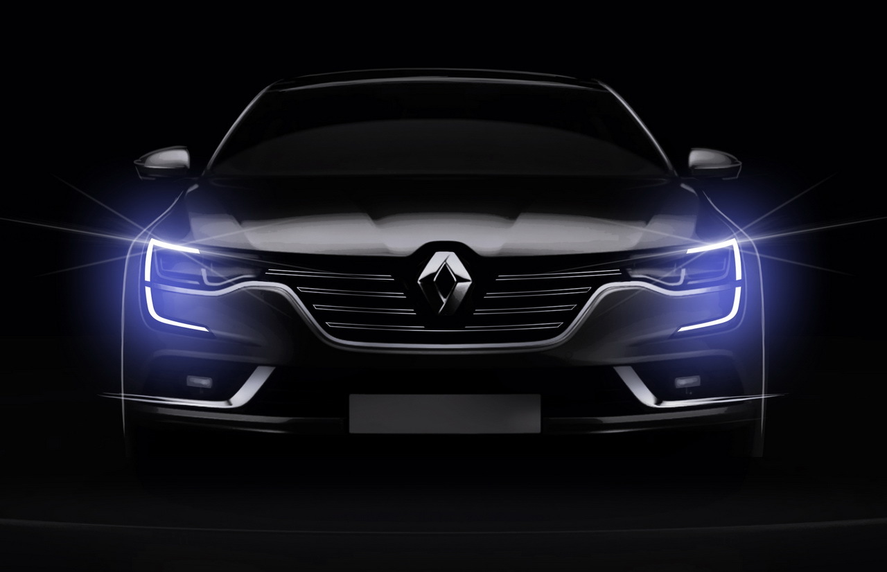 Renault Talisman - 2015 - avant / front - dessin / sketch - by Stefano Bolis