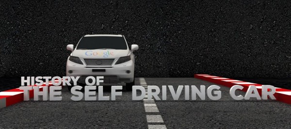 History of the Self Driving Car - cover