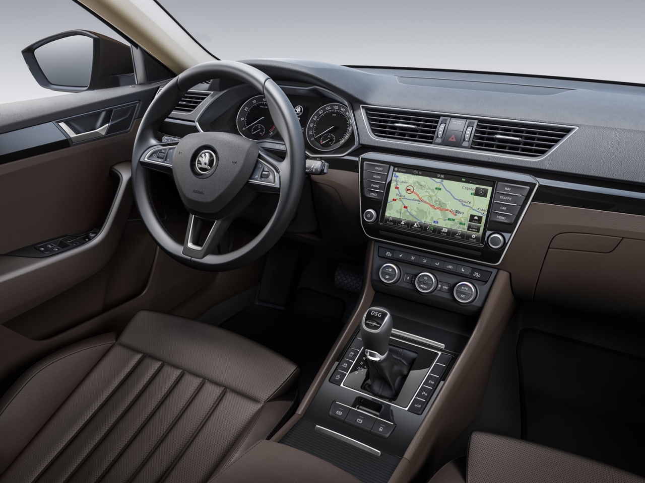 Škoda Superb 2015 - intérieur