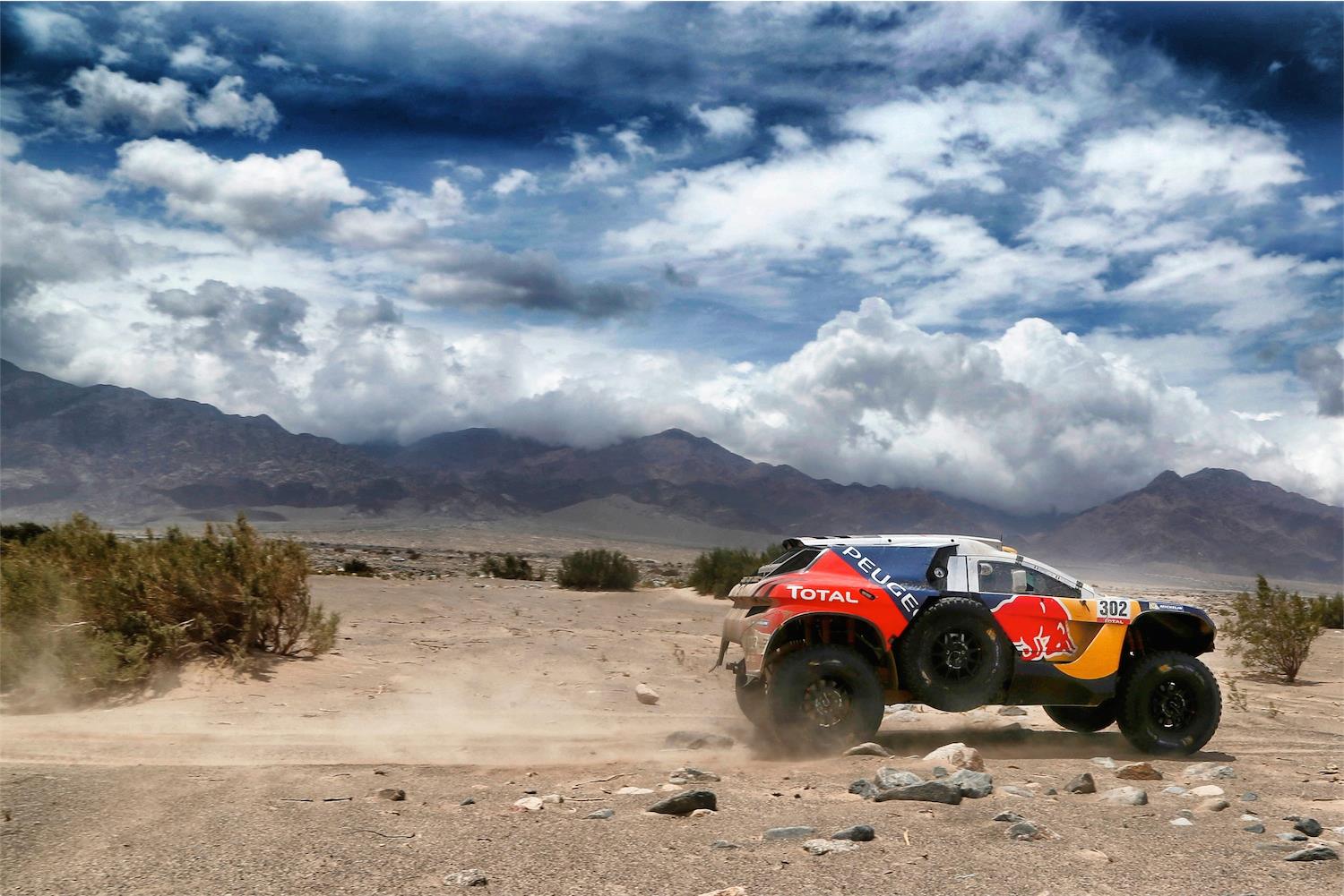 sky road - Dakar 2016 - photo by A Lavadinho - A Vialatte