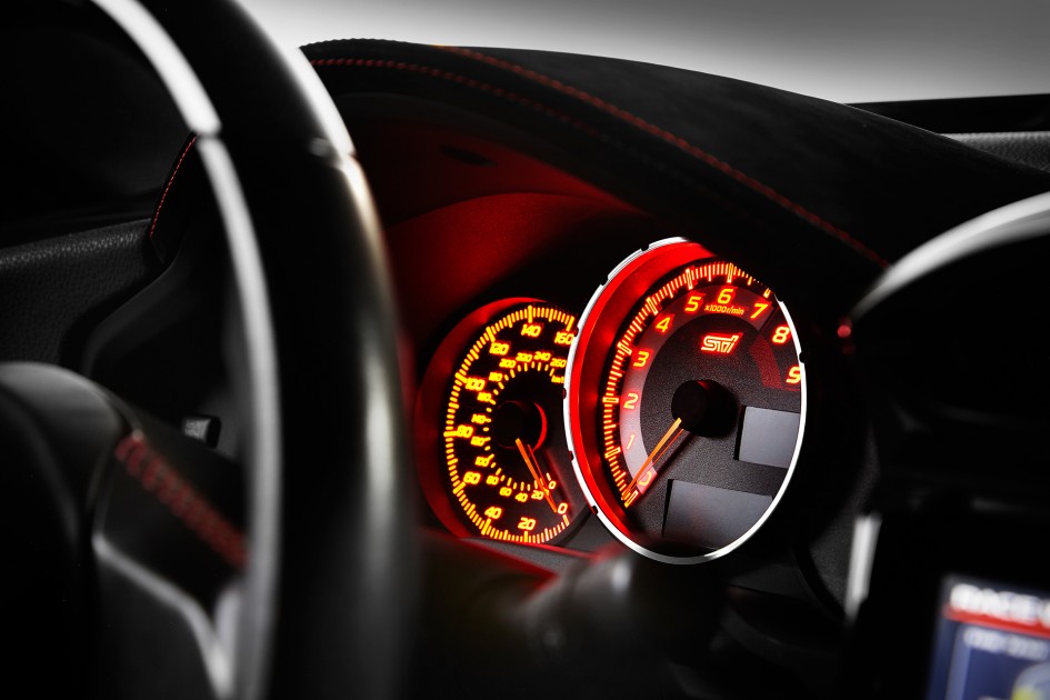 Subaru BRZ STI Performance Concept - rev counter / compte-tours