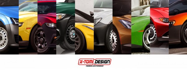 Supercars artwork by X-Tomi Design