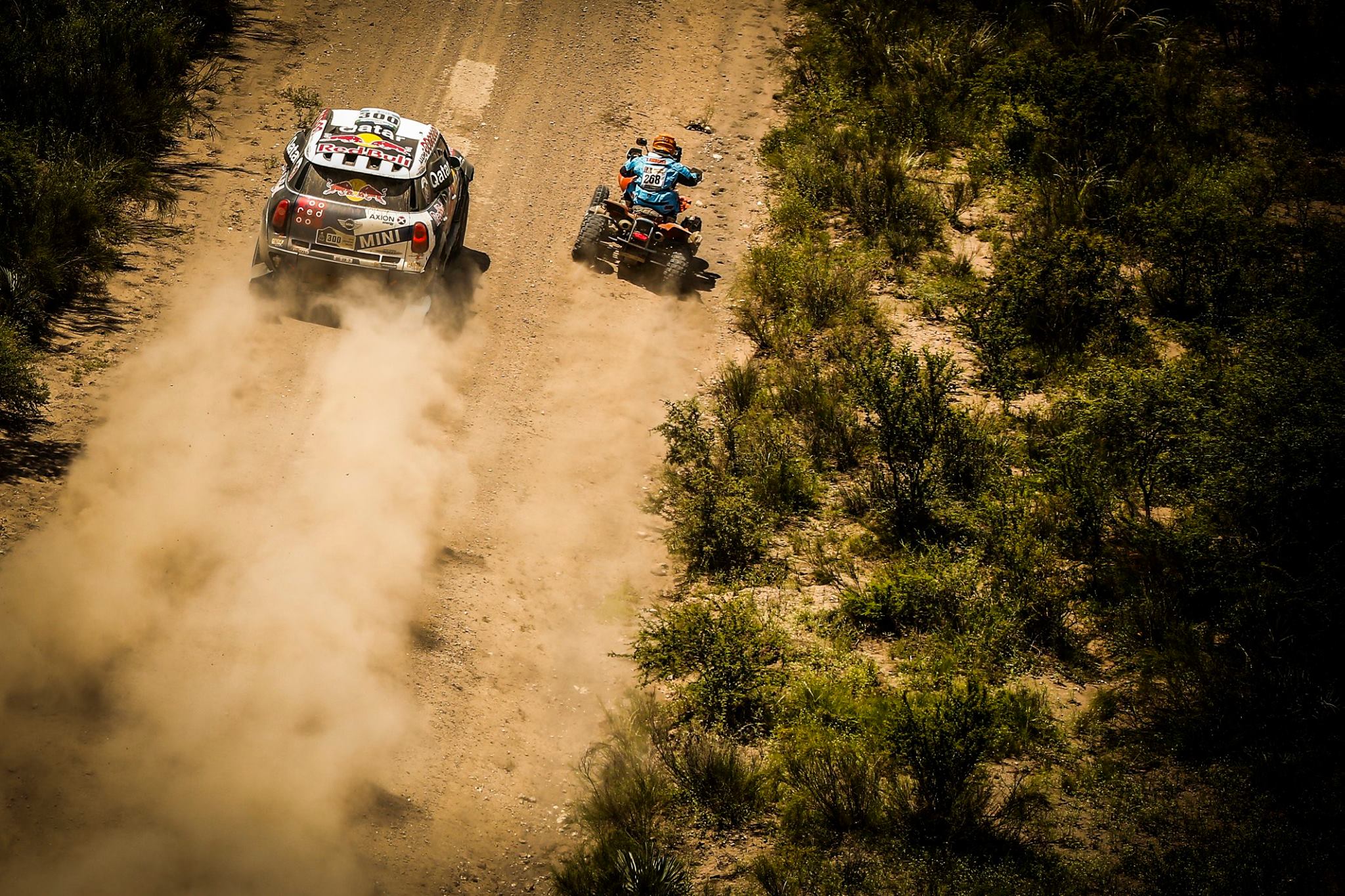 trail racing - Dakar 2016 - photo by A Lavadinho - A Vialatte